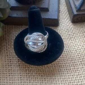 Rare Vintage Sterling 1971 Modernist Henkel Grosse Ring